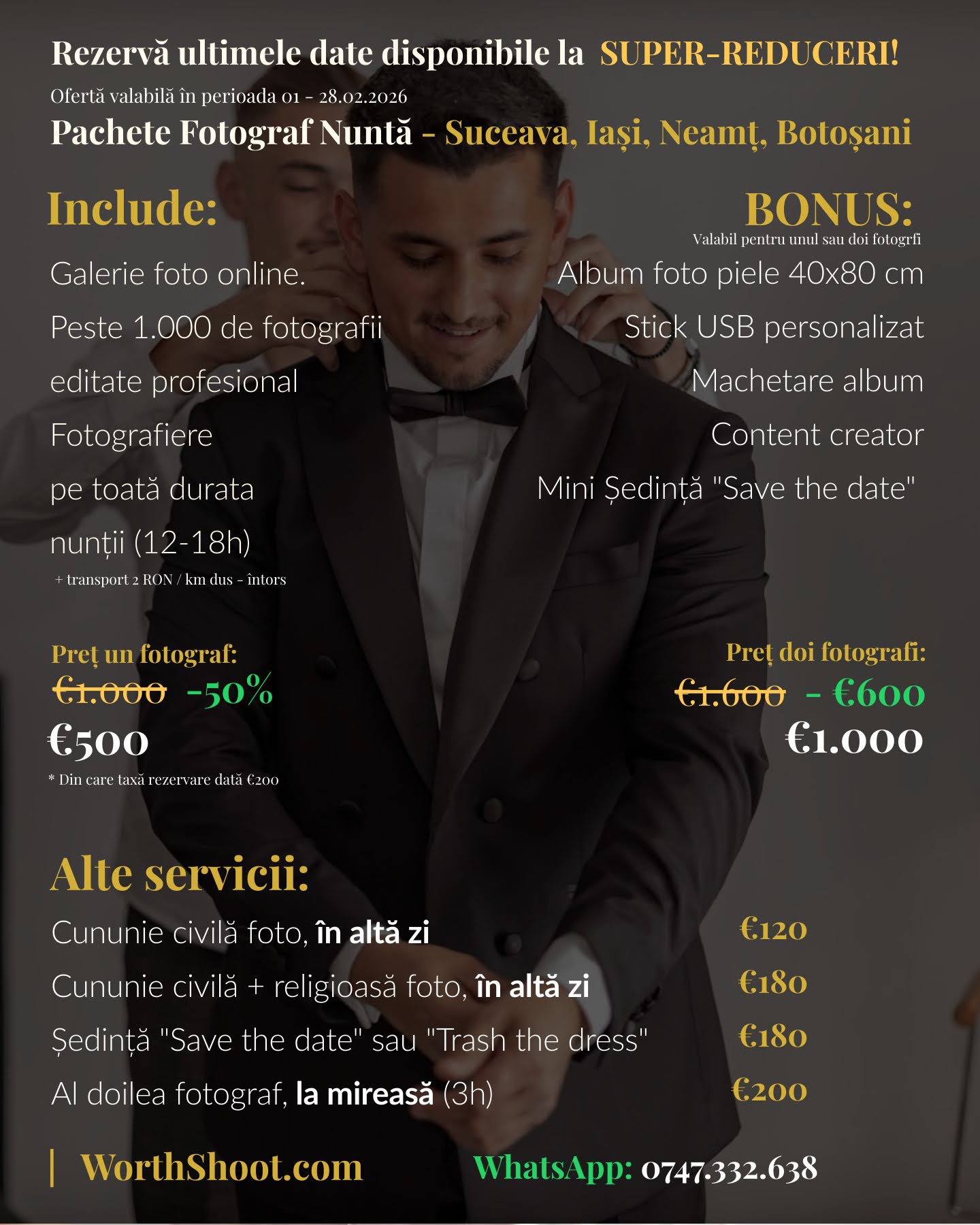 fotograf suceava · Pachet Fotograf Nunta